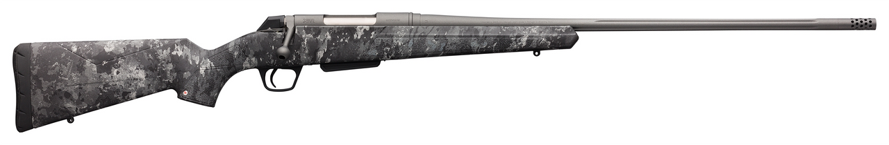 Winchester XPR Bolt Action Rifle 30-06 Springfield 24" Barrel Tungsten Gray Cerakote TrueTimber Midnight Stock Right Hand